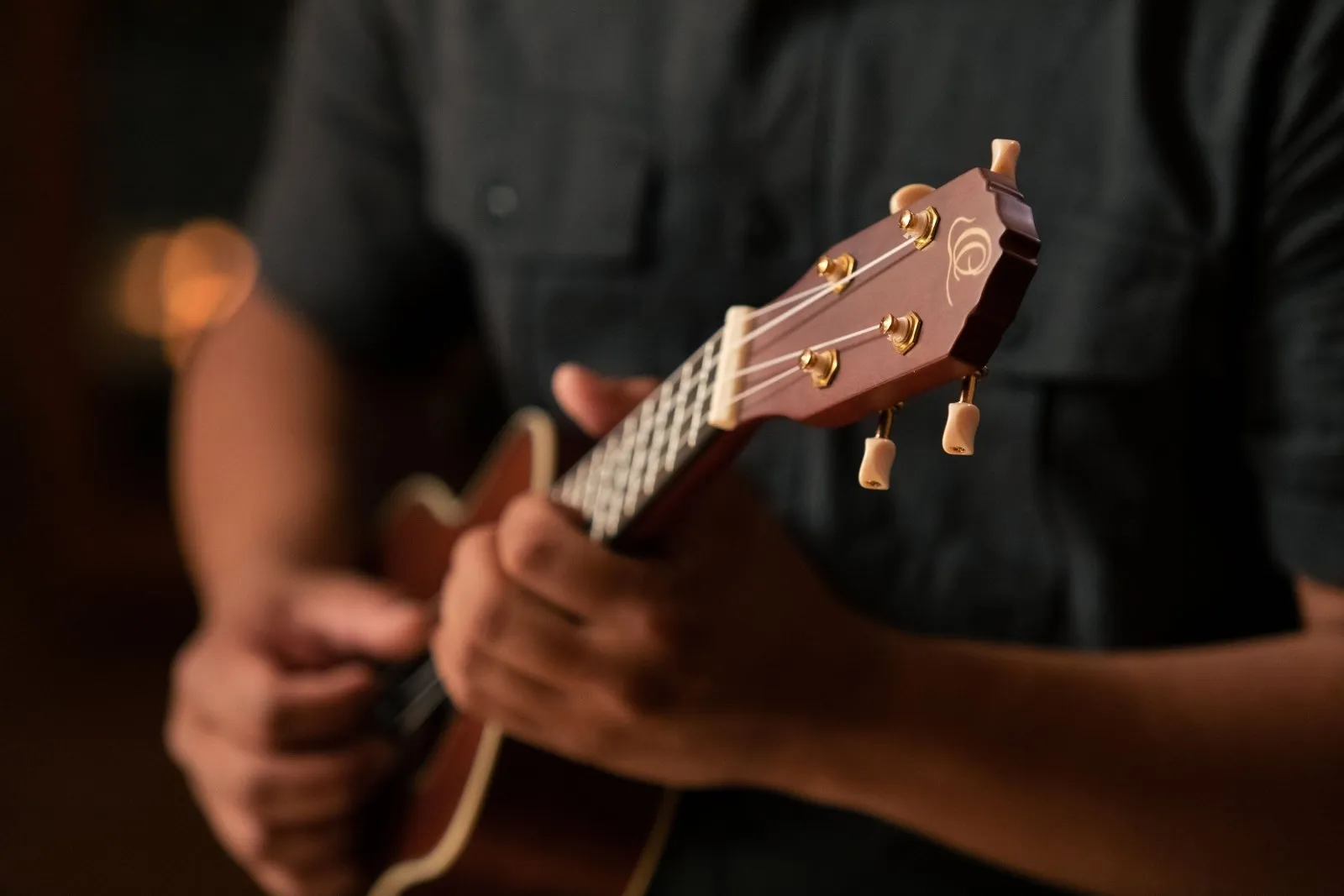 Timber Series Concert Ukulele - Solid Natural Mahogany Acoustic with Gig Bag