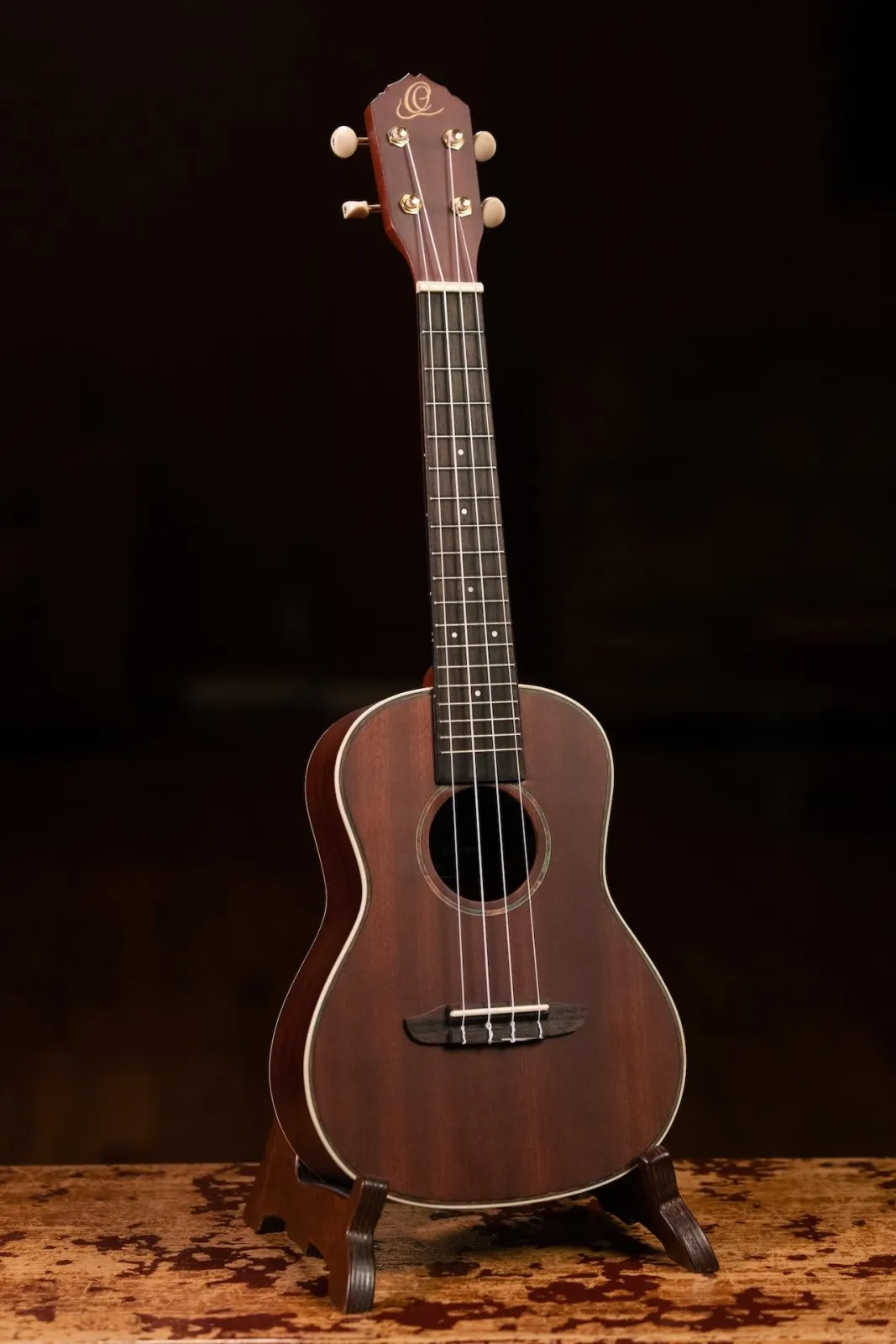 Timber Series Concert Ukulele - Solid Natural Mahogany Acoustic with Gig Bag