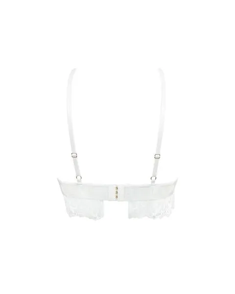 Tori Soft Bralette - White -