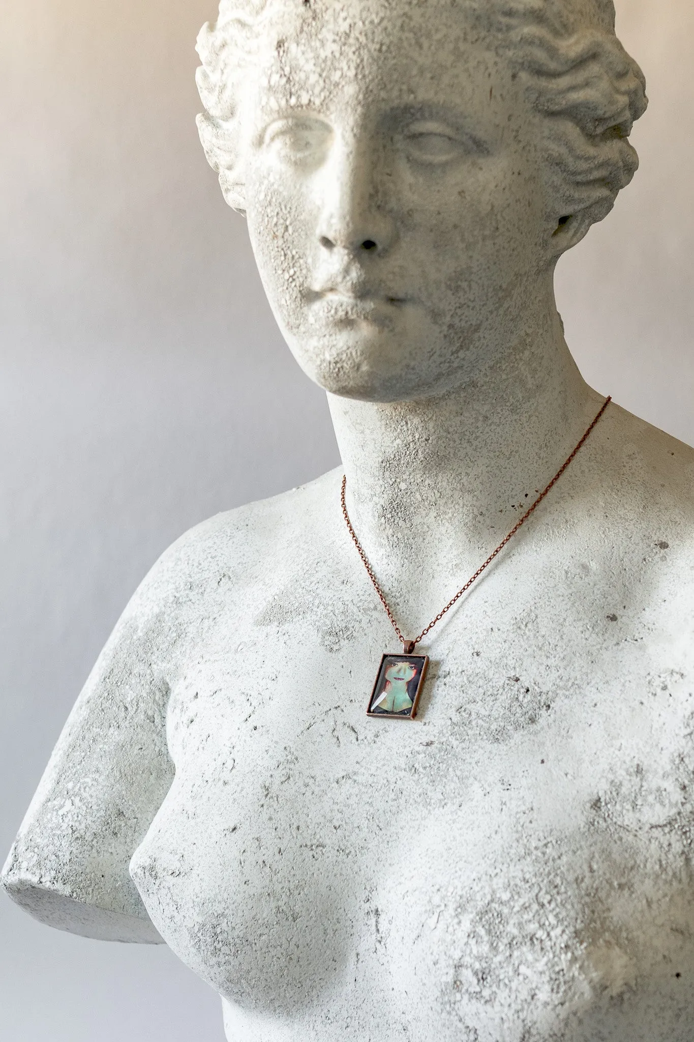 Toxie Bell Cabochon Necklace