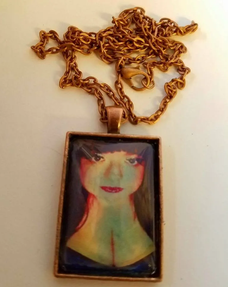 Toxie Bell Cabochon Necklace