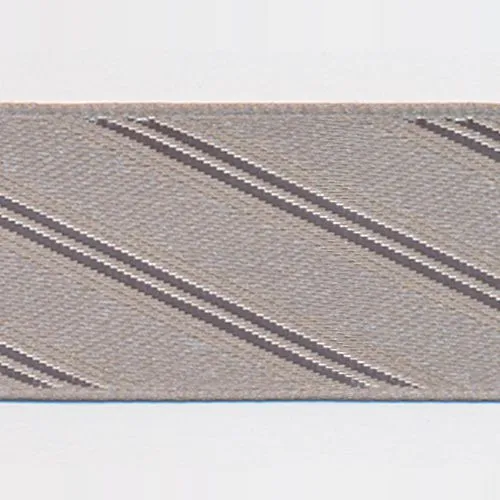 Twill Satin Ribbon #101 Reddish Gray