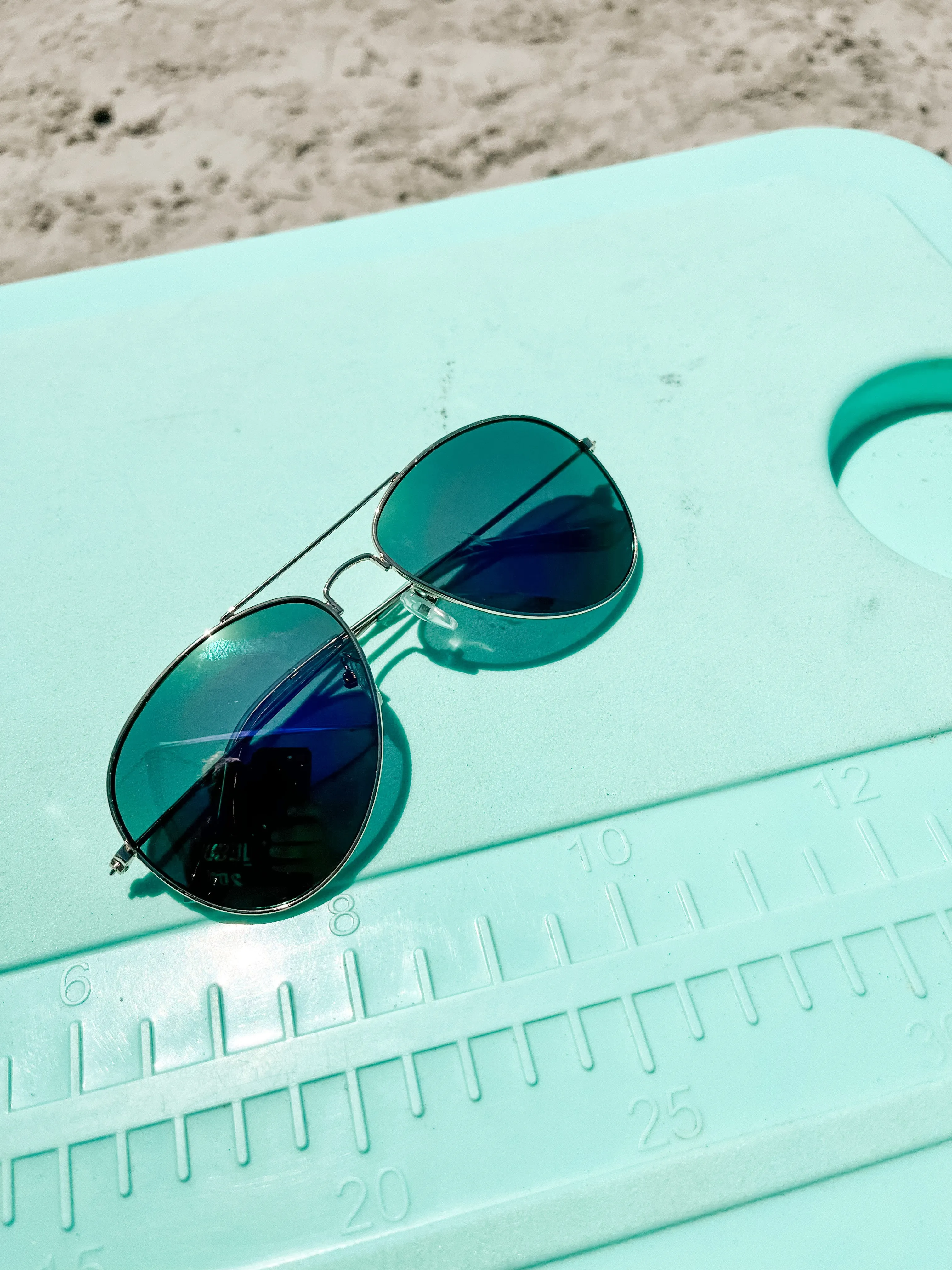 Tyndall Sunglasses || Gold/Green Aviator