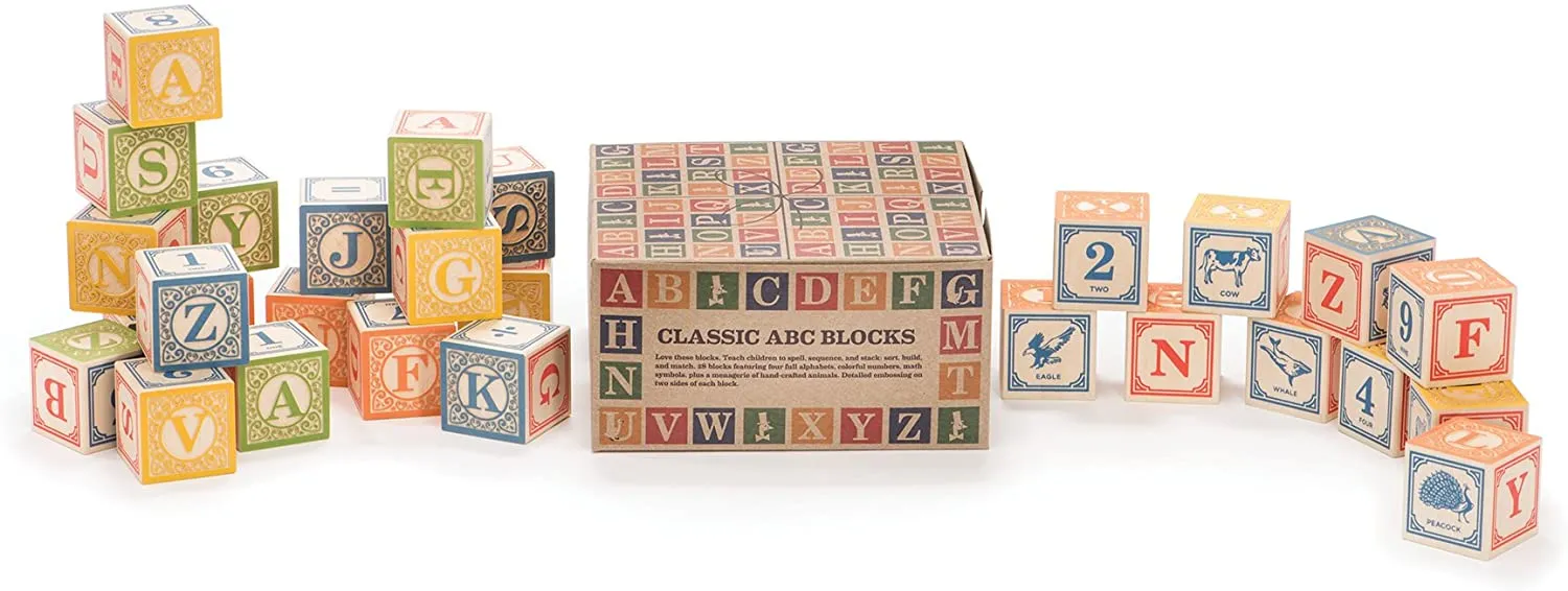 Uncle Goose Classic ABC Blocks