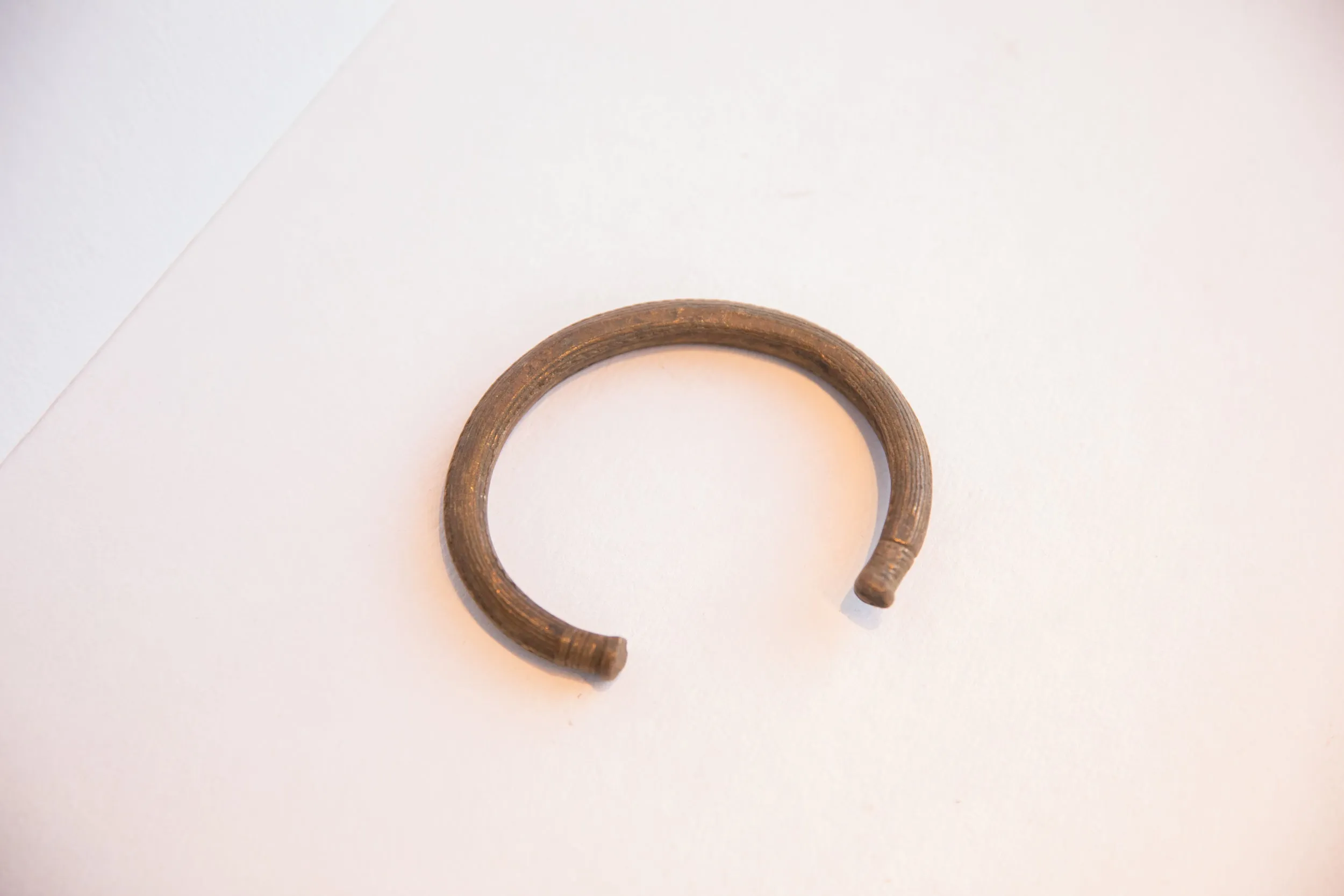 Vintage African Copper Alloy Cuff Bracelet
