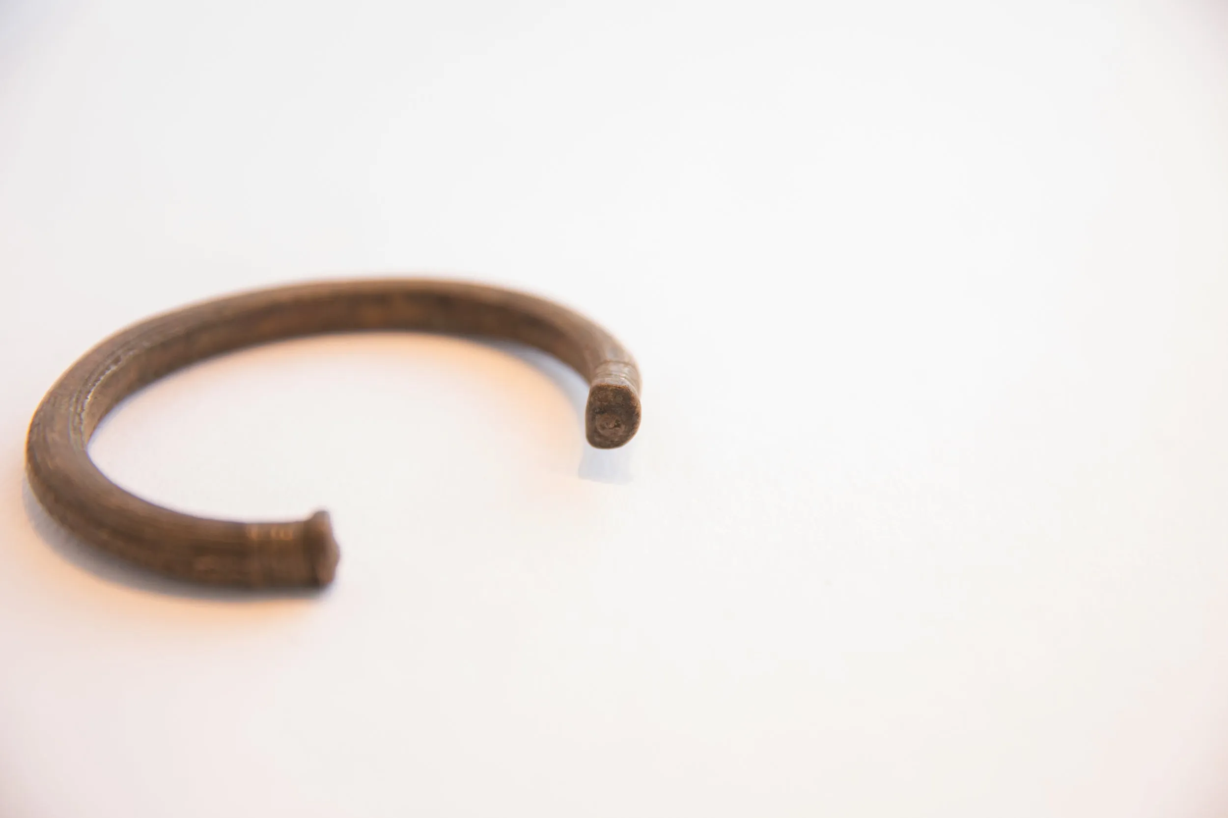 Vintage African Copper Alloy Cuff Bracelet