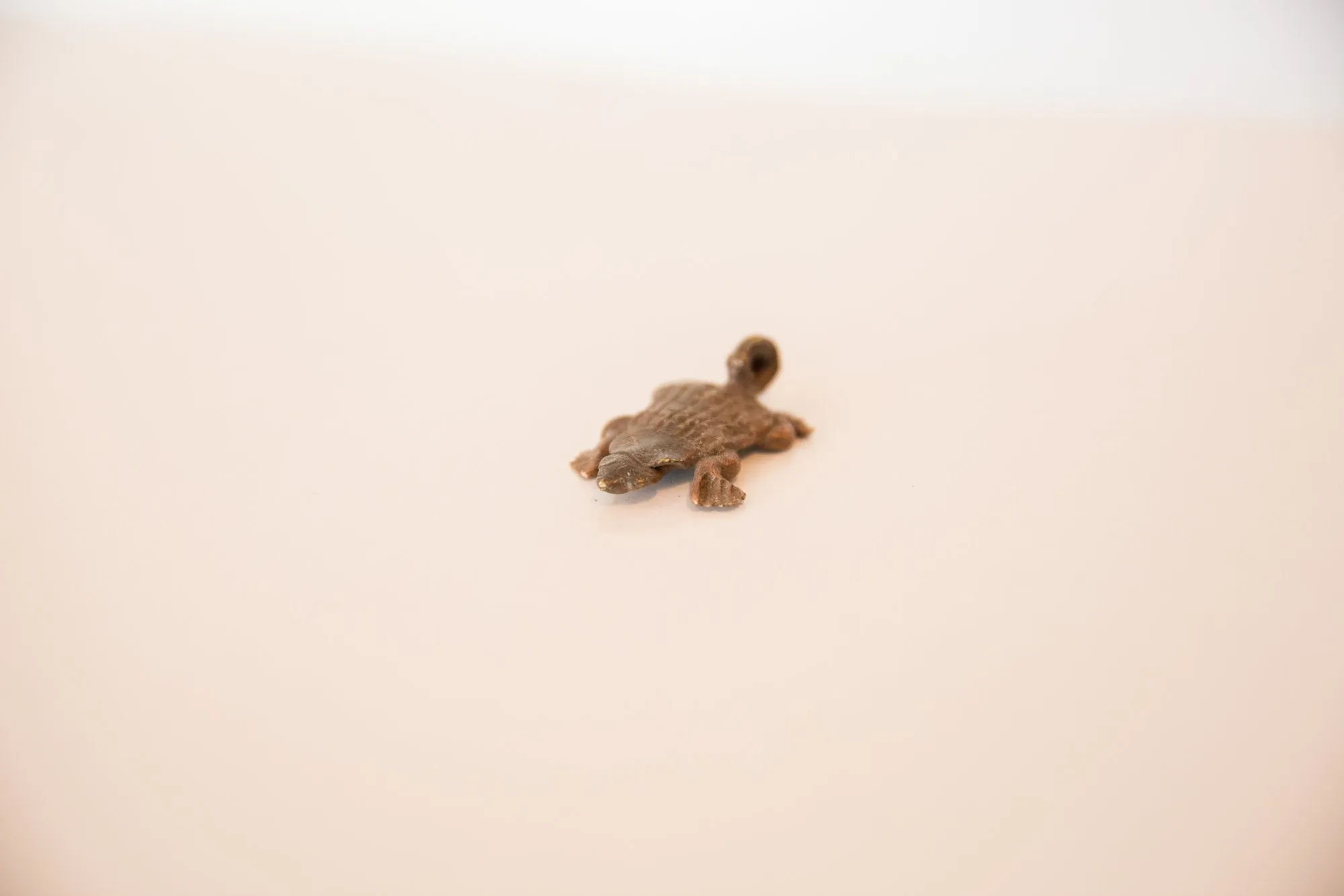 Vintage African Copper Turtle Pendant
