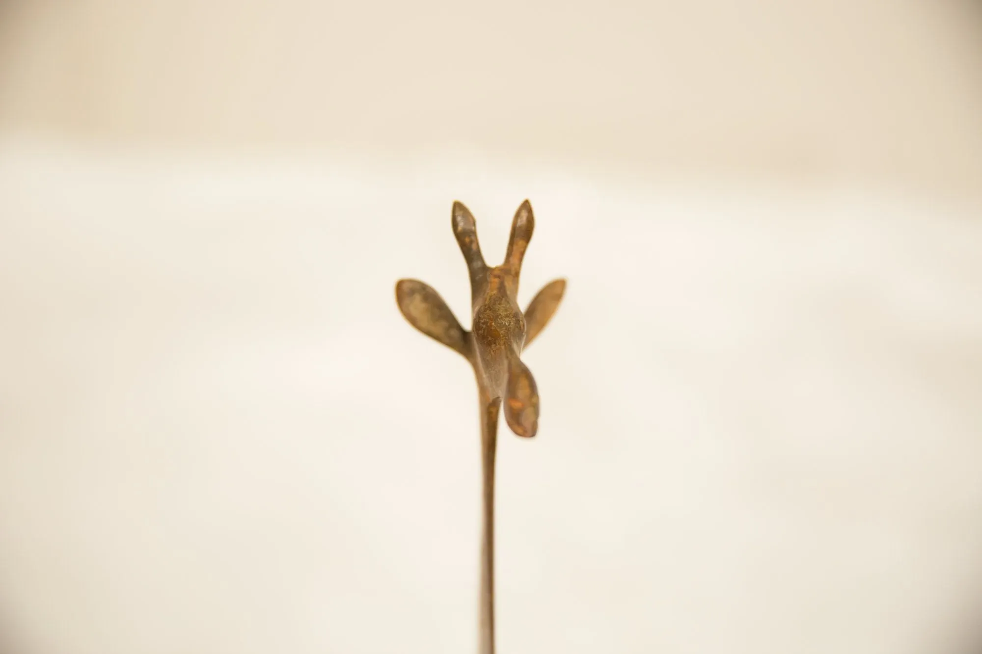 Vintage African Extra Large Copper Giraffe