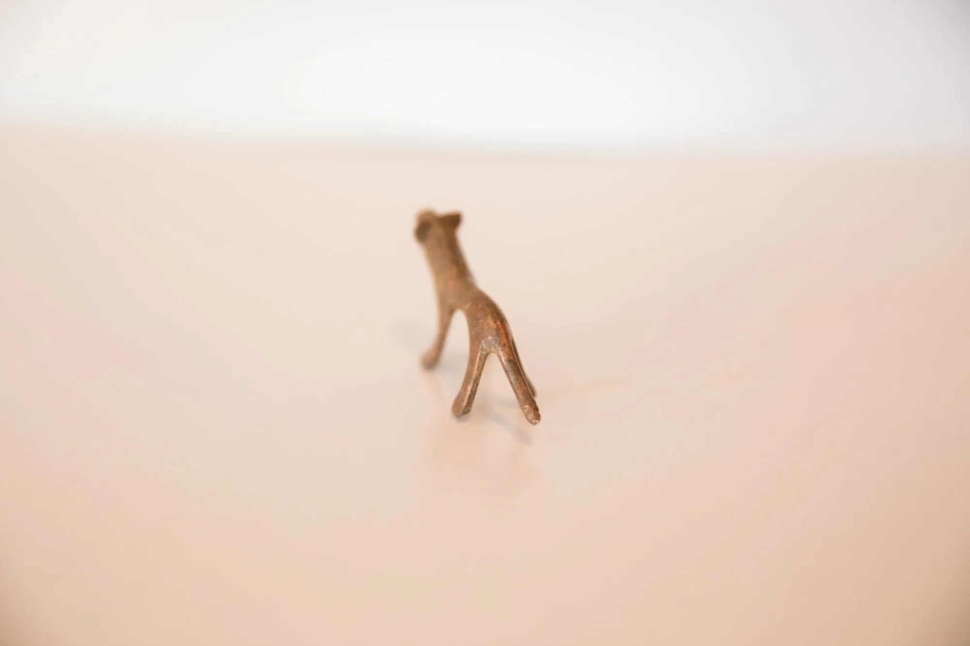 Vintage African Mini Copper Lion