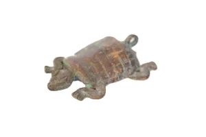 Vintage African Oxidized Copper Turtle