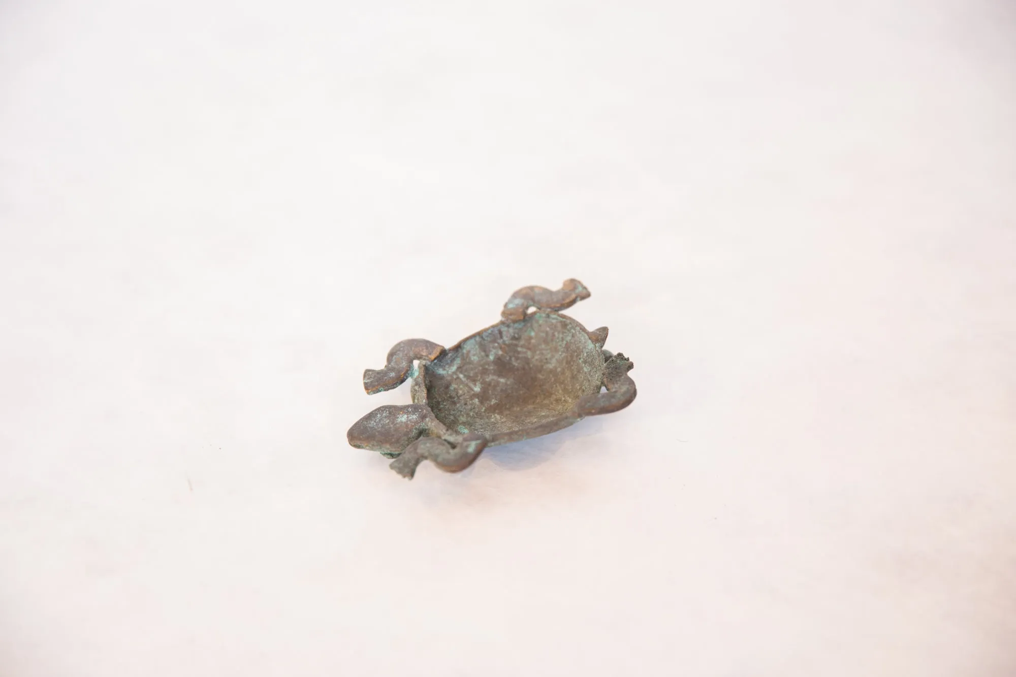 Vintage African Oxidized Copper Turtle