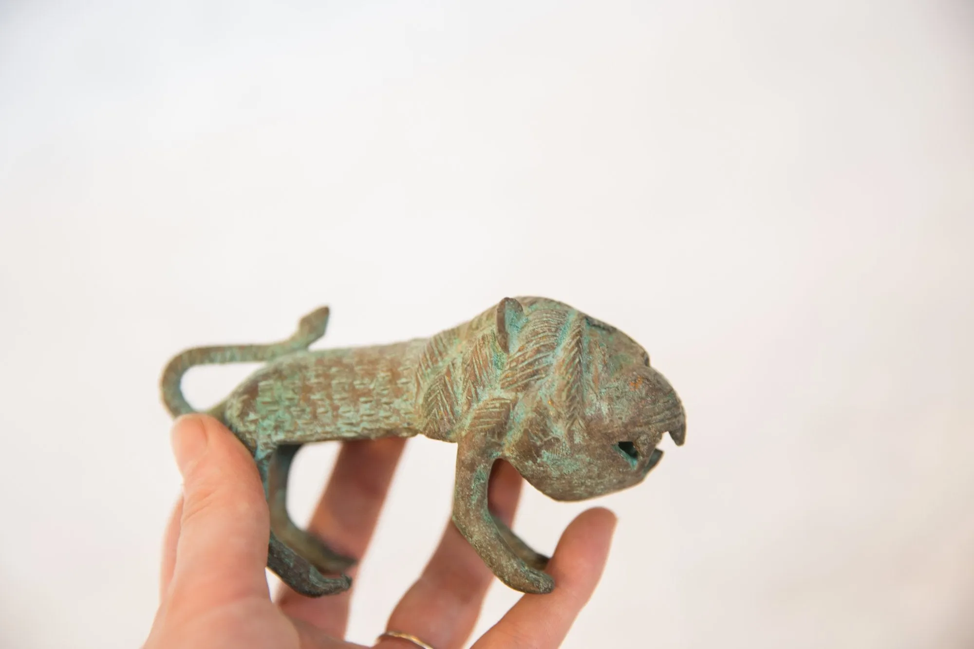 Vintage African Oxidized Copper Wild Thing
