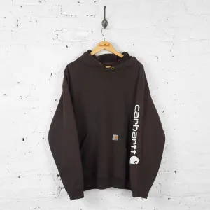 Vintage Carhartt Hoodie - Brown - XL