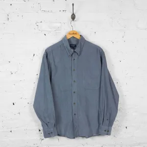 Vintage Corduroy Shirt - Blue - L