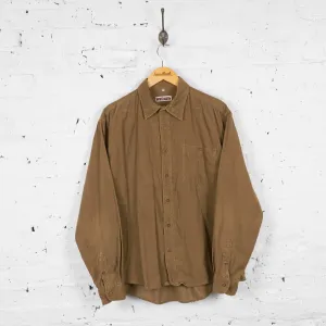 Vintage Corduroy Shirt - Brown - L