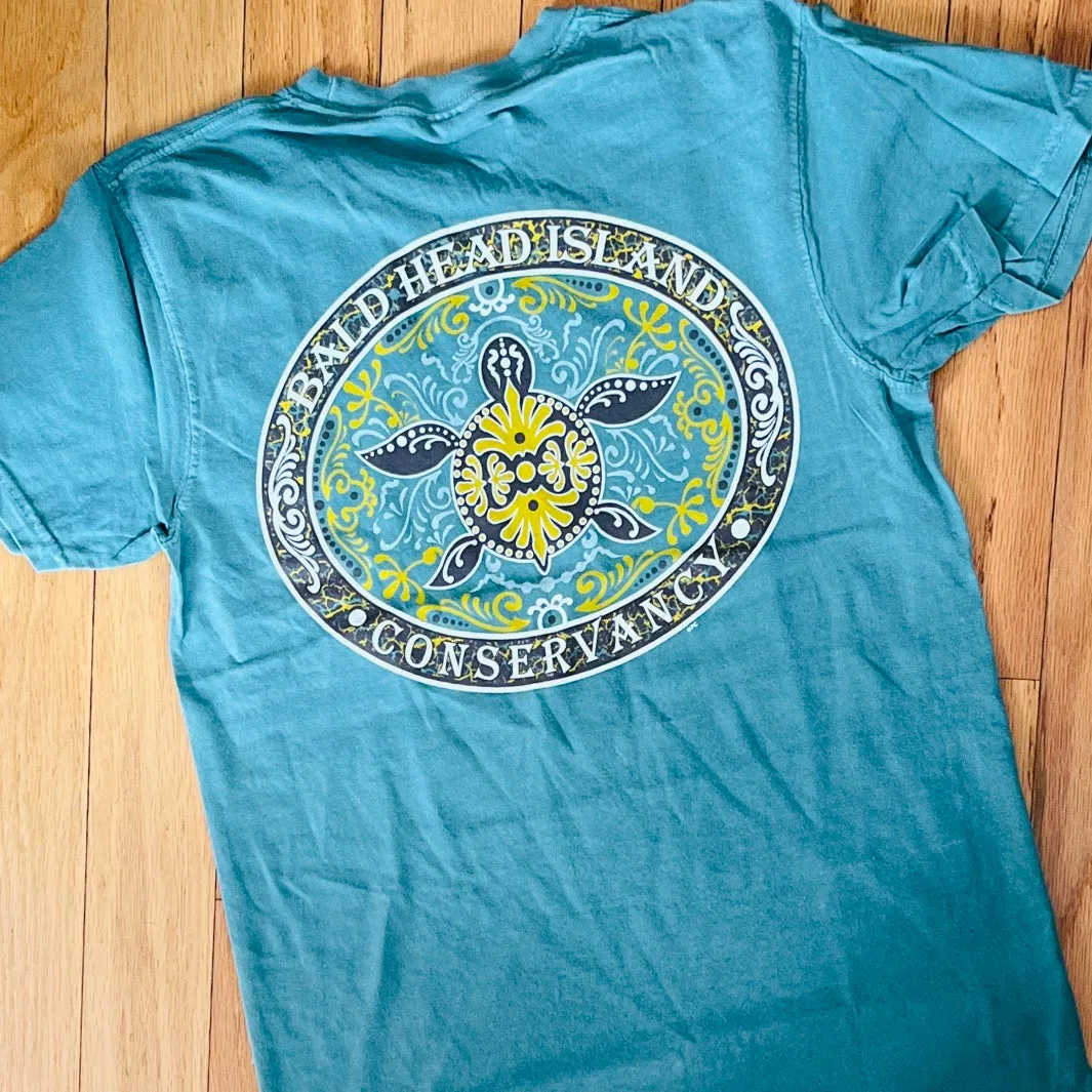 Vintage Tribal Sea Turtle T-Shirt