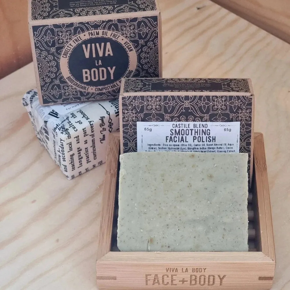 Viva La Body Castile Blend Smoothing Facial Polish Bar
