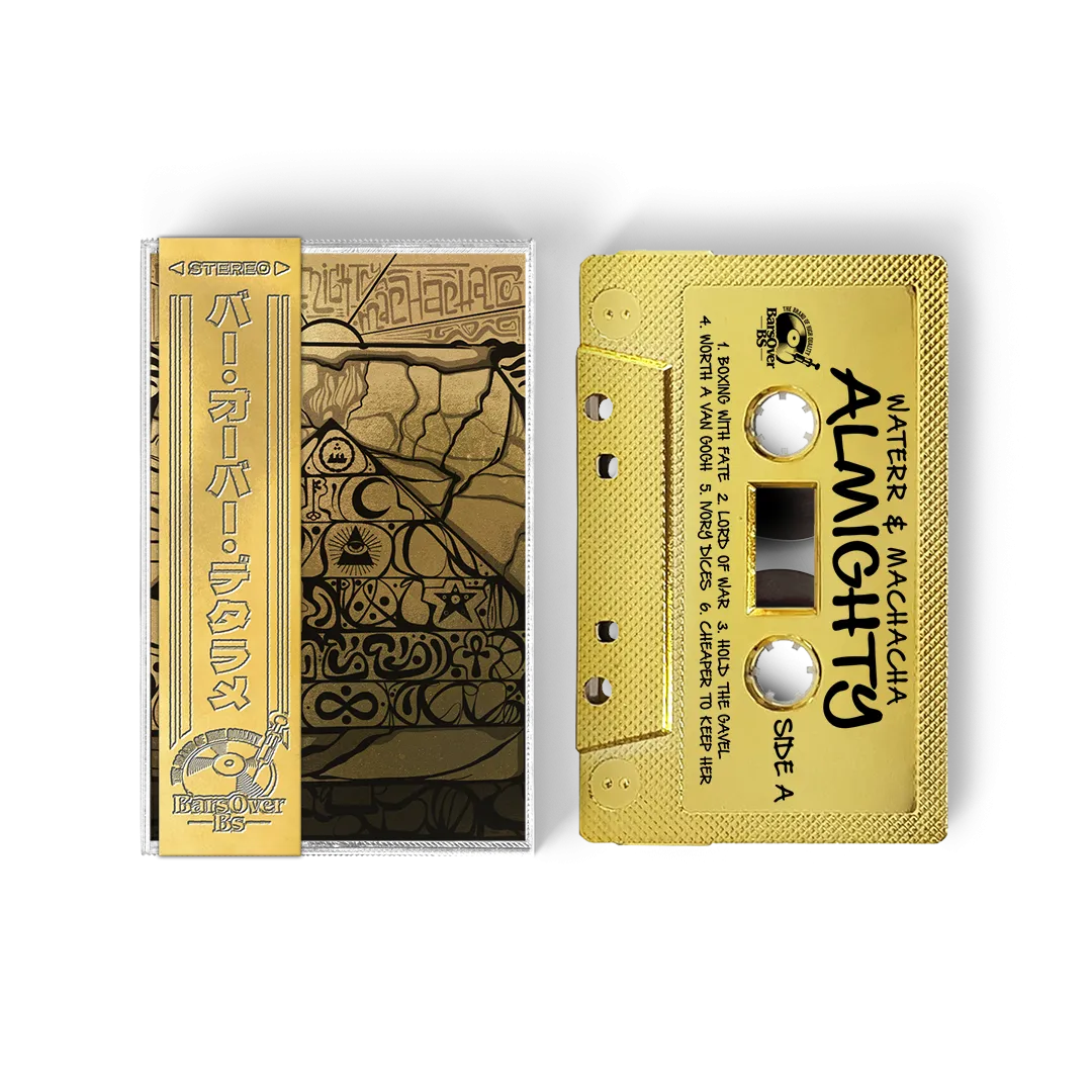 WateRR x Machacha - Almighty (Gold BarsOverBS Tape With Obi Strip) (ONE PER PERSON)