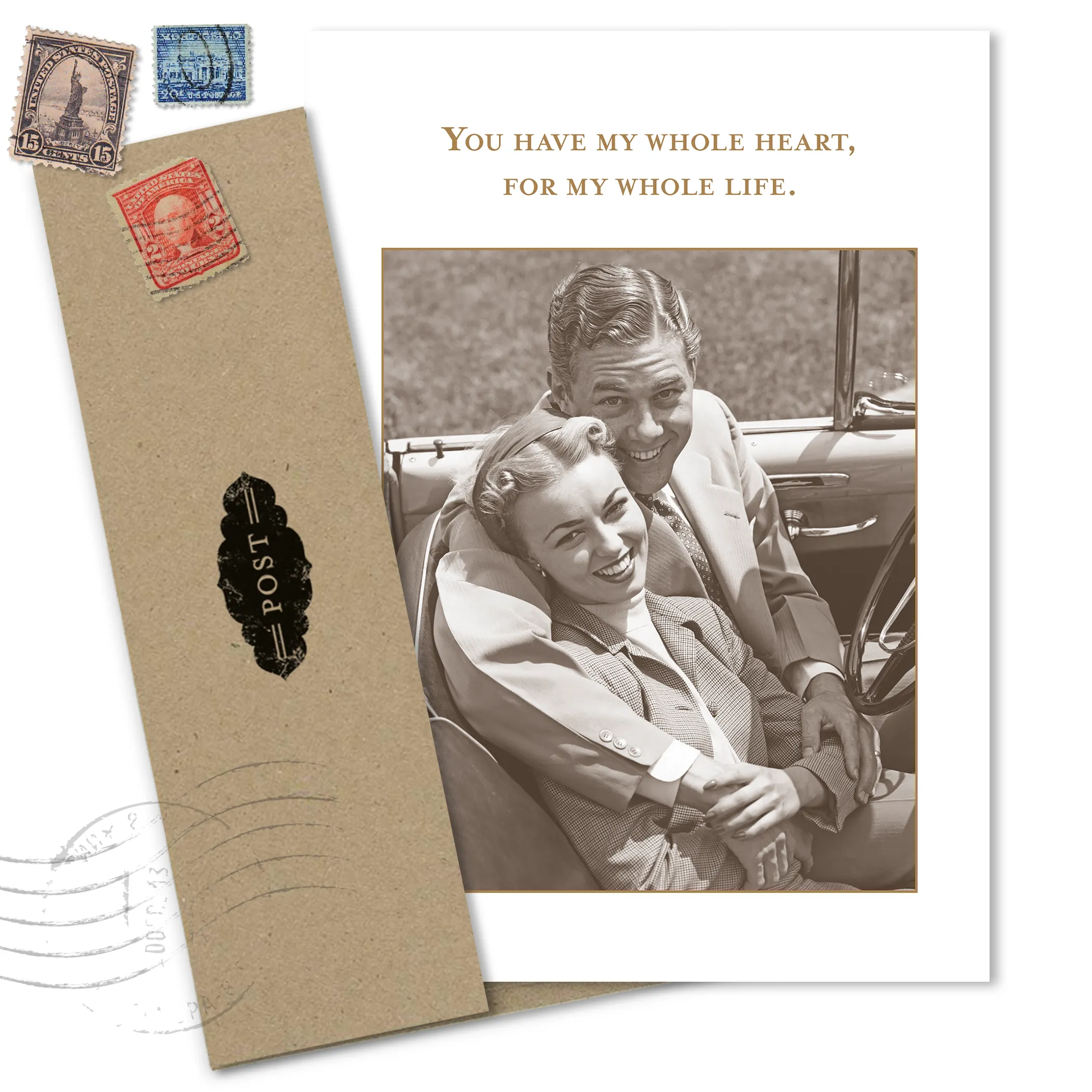 Whole Heart Anniversary Card