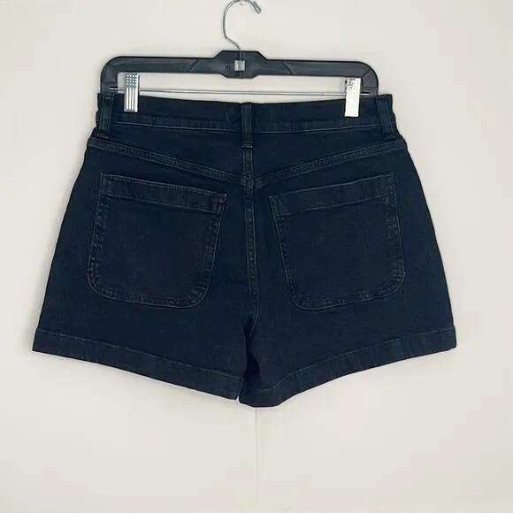 Womens Madewell The Denim Emmet Short Patch Pocket Edition Size 28