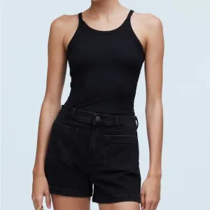 Womens Madewell The Denim Emmet Short Patch Pocket Edition Size 28