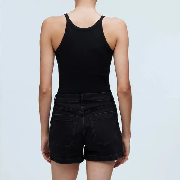Womens Madewell The Denim Emmet Short Patch Pocket Edition Size 28