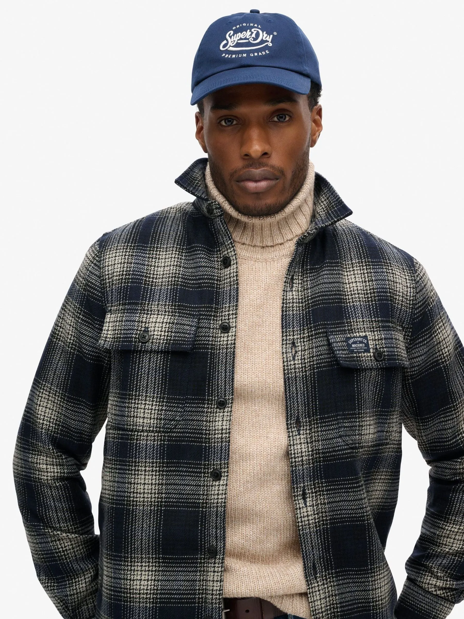 Wool Miller Overshirt | Over Ombre Navy