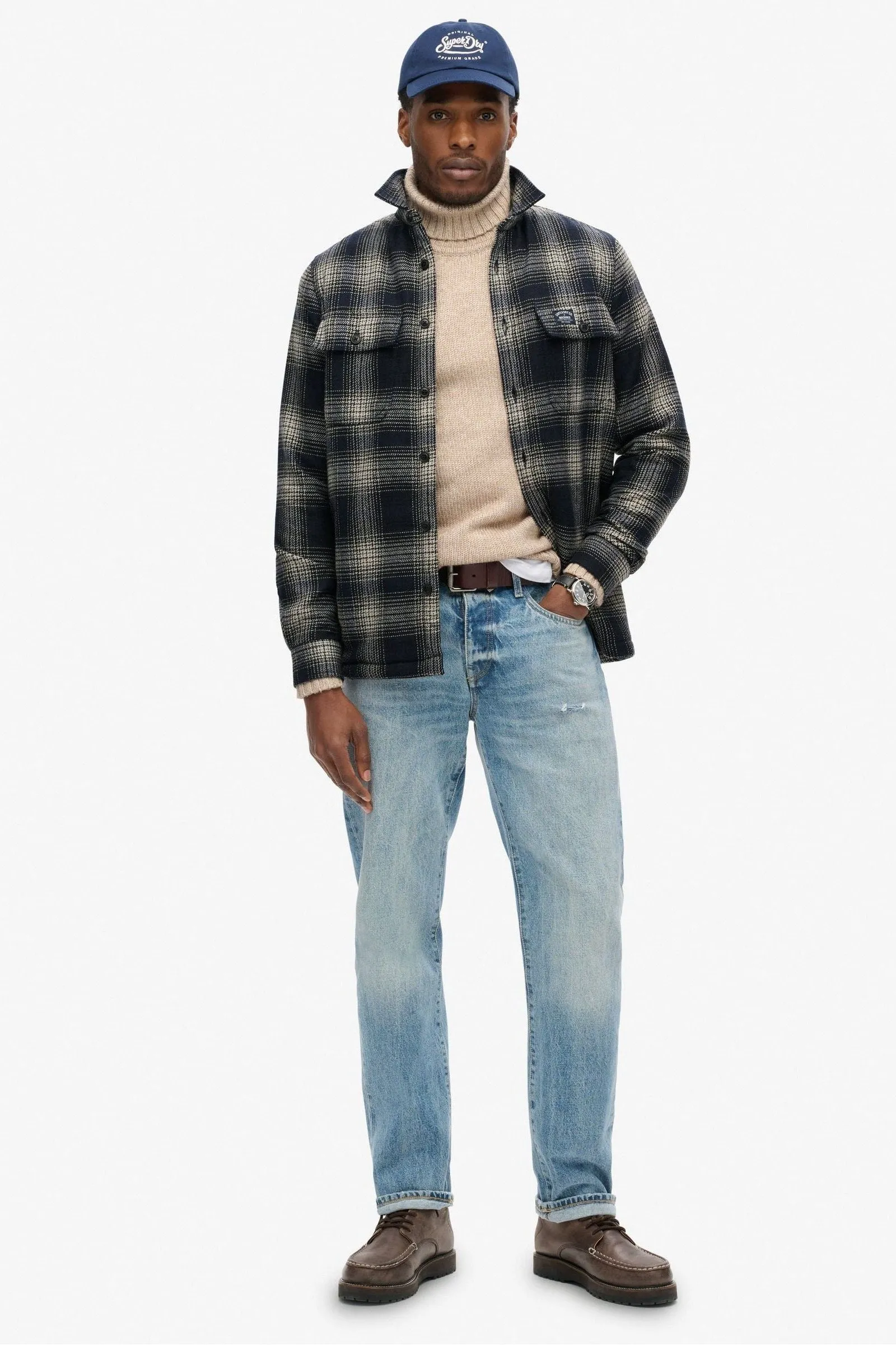 Wool Miller Overshirt | Over Ombre Navy