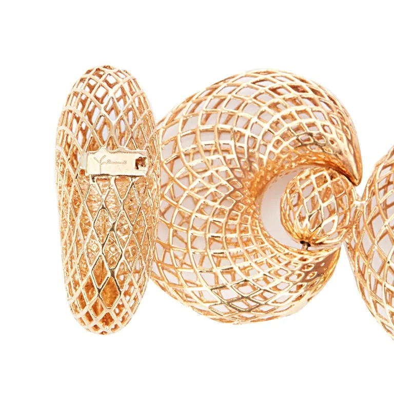 Yemyungji 18 Karat Yellow Gold Blooming Pendant Necklace