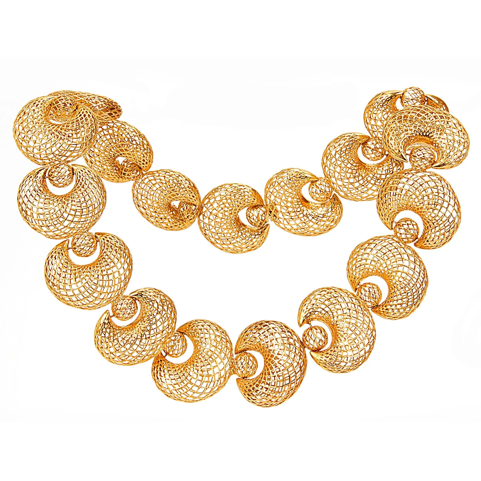 Yemyungji 18 Karat Yellow Gold Blooming Pendant Necklace